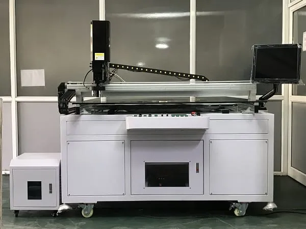 Large panel service equipment in the workshop